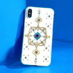 【全機種製作可】青池ブルー 9月誕生石サファイア iPhone/Xperia/Galaxy/AQUOS