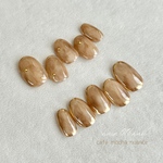 cafe mocha nail／ネイルチップ