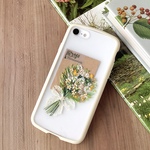【和紙のお花のインナーシート】フラワーブーケ　ミニブーケ　花束　スマホ　iPhone