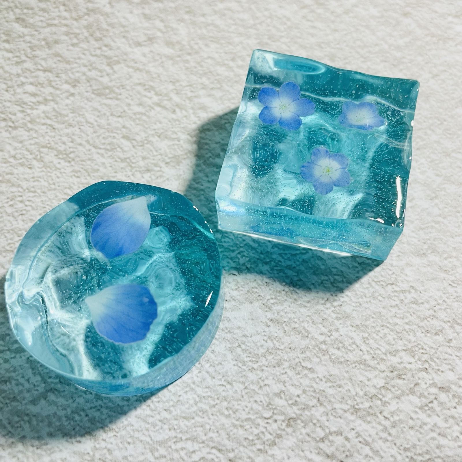 1315】オーシャンアート 立体 波紋 波模様 雑貨