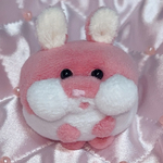 ほおばりハムスター(ピンク)
