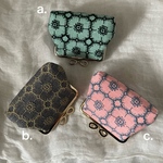 【sale】がま口ポーチ(ミナペルホネンファブリック )