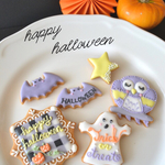 ハロウィン★ギンガムチェックアイシングクッキーセット