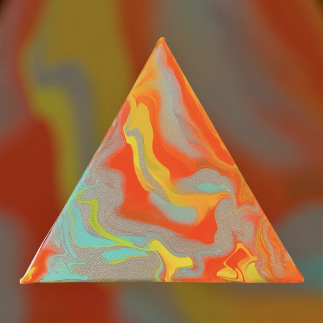 原画一点物】「火山の中」 - Mr.Picassokun's GALLERY | minne byGMO