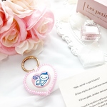 【ハート♡ピンク】マタニティマーク♡マタニティキーホルダー　マタニティ　マタニティロゼット　プレママ 母子手帳　マタニティーマーク　安定期　おなかに赤ちゃんがいます