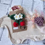 苺のブローチ🍓