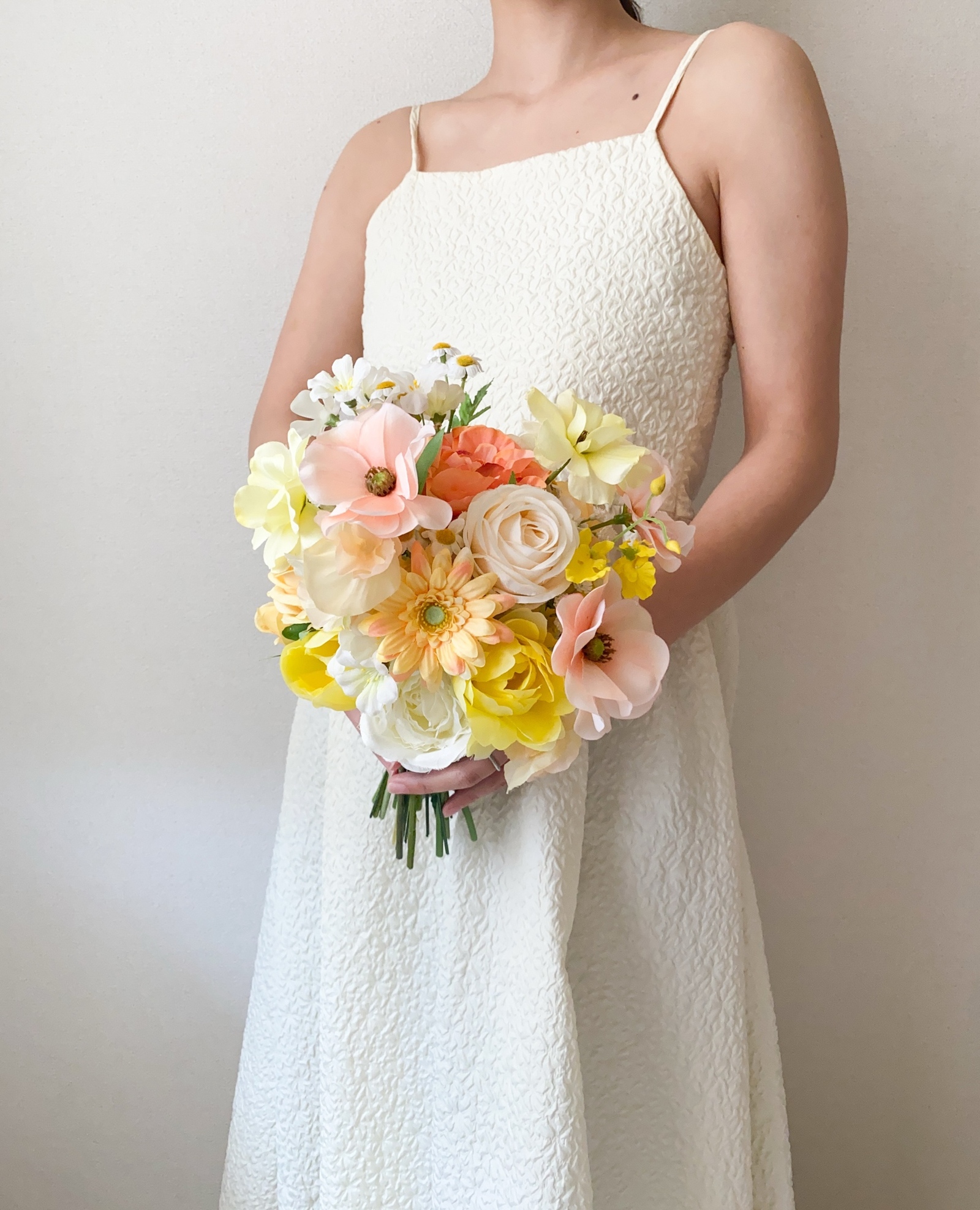 ブーケ ブートニア アーティシャルフラワーブーケ 結婚式 前撮り