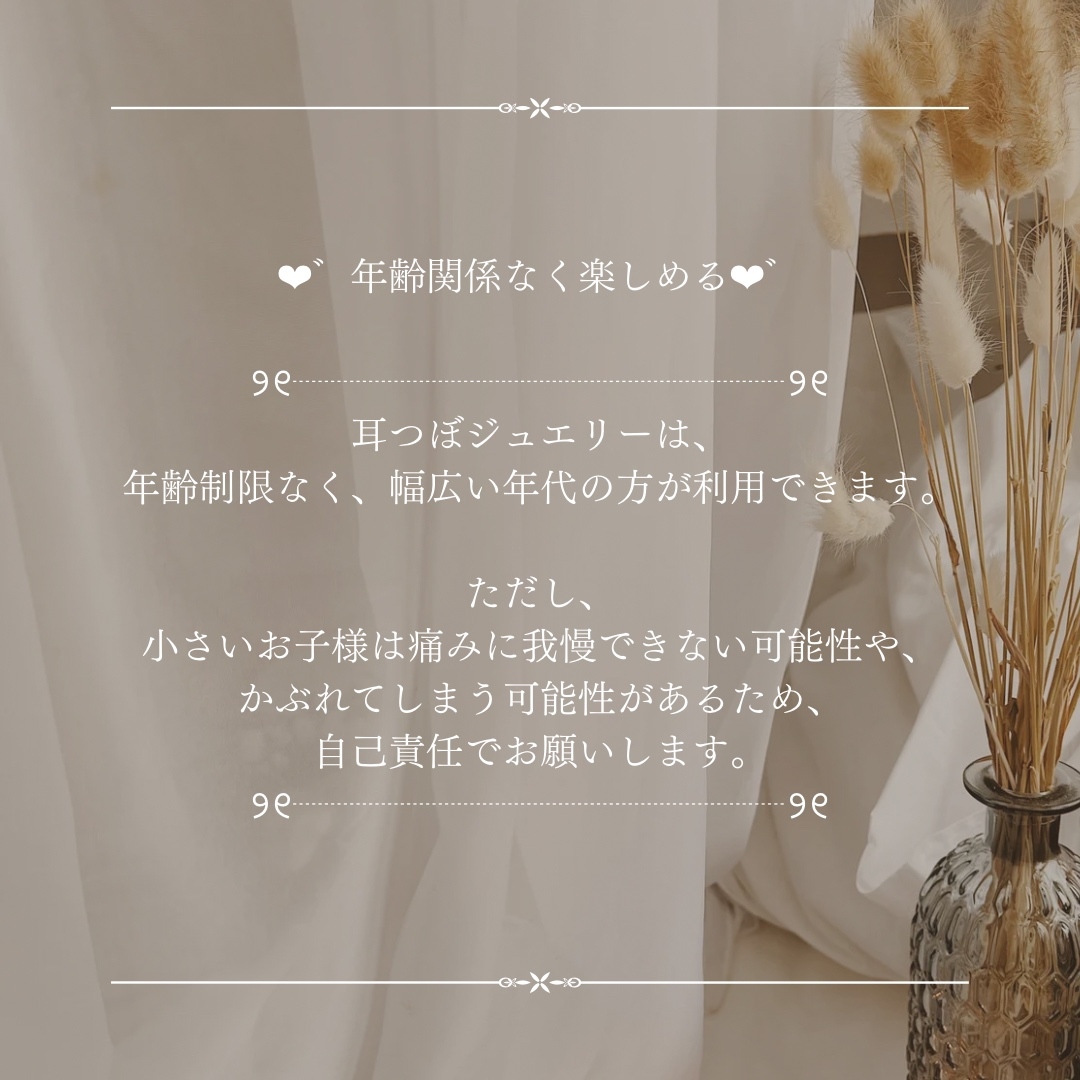 耳つぼジュエリー 20粒 チタン 十字架 四葉 シルバー ゴールド