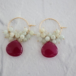14KGF jade pierced[kgf5251]