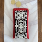 インド刺繍リボン　メガネケース　母の日