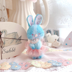 ハチワレうさちゃん🐰ソーダブルー
