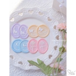 【4/30販売】【ワックスシール】パールカラー/カラフル/パステル/バタフライ/ねこ/猫/薔薇/バラ/サンキュー/ありがとう /月 /大人可愛い/シーリングスタンプ/シーリングワックス/ラッピング