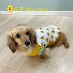犬服【💧接触冷感✖️メッシュ🌼向日葵タンク】