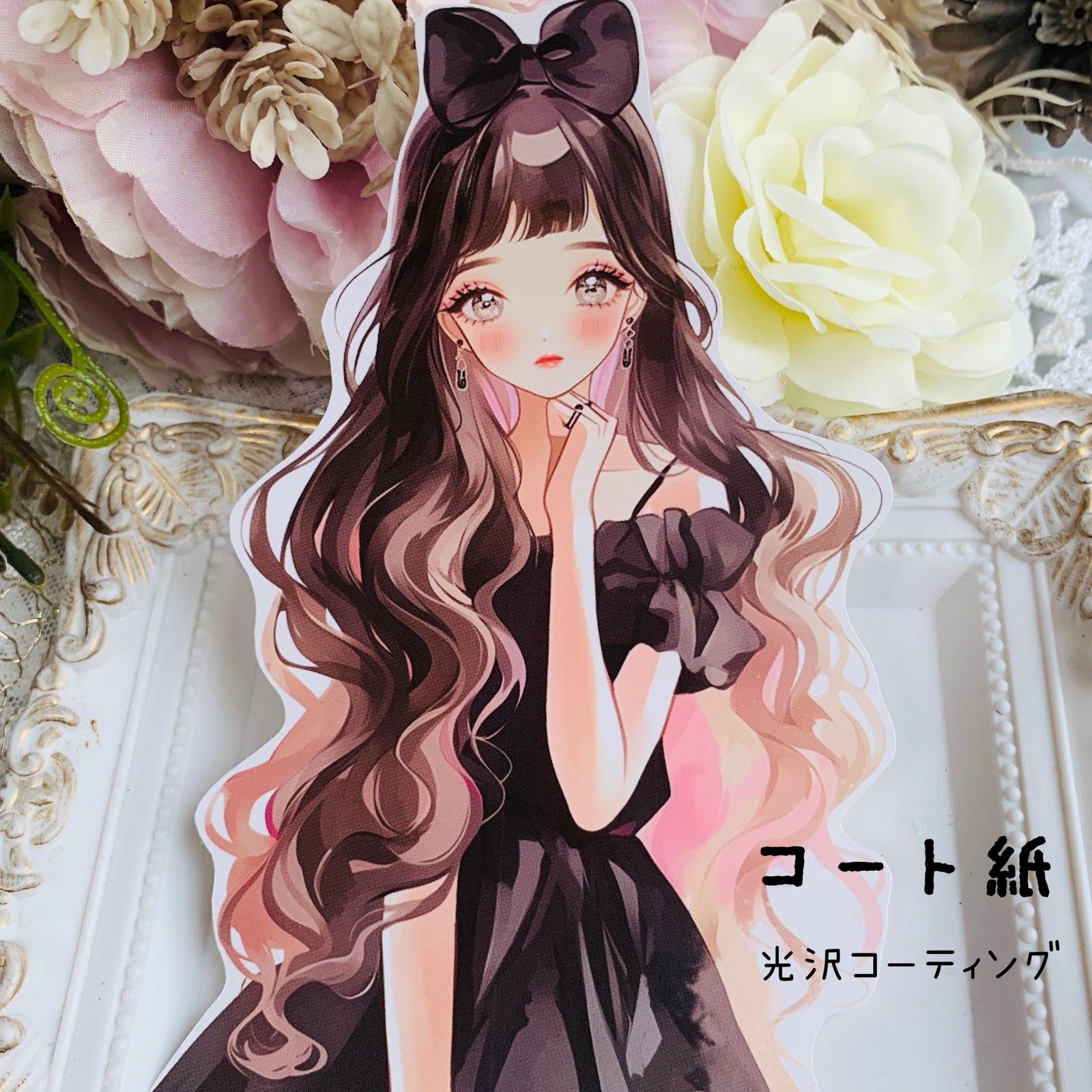 [デ334]  momo様  デザインペーパー在庫確認中 mimosa_shop様 デザインペーパーA4 5種類×各2枚ずつ 合計10枚
