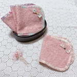♡カペル♡リバティ×今治製タオルのハーフハンカチ♡