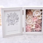 【母の日】フォトフレームM/ピンクベージュ