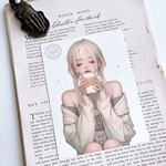 Latte (ラテ) | Sシリーズ 人物ステッカー | S049