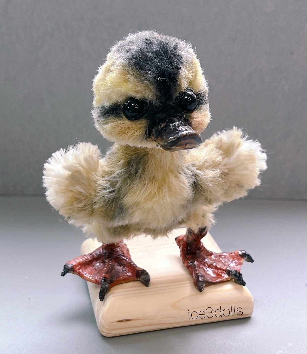 アートドール シロフクロウ 幼鳥 ふわふわ owl モールアニマル あいす アートドール シロフクロウ 幼鳥 ふわふわ owl モールアニマル