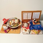 【Ｙ様リクエスト作品】ちりめん細工ミニ置物 【送料無料】