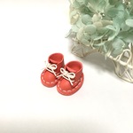 ＊送料無料＊【再販】mini☆miniシリーズ　ミニチュアひも靴⑦（ピンク）
