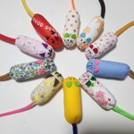 「再販1」ハンドメイド　ぽっとん落とし　ペットボトルポン　ねずみ6匹猫4匹の10匹セット