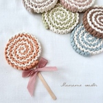 【選べるカラー】GuruGuruコースター(Mサイズ)＊ペロペロキャンディ風ラッピング付き