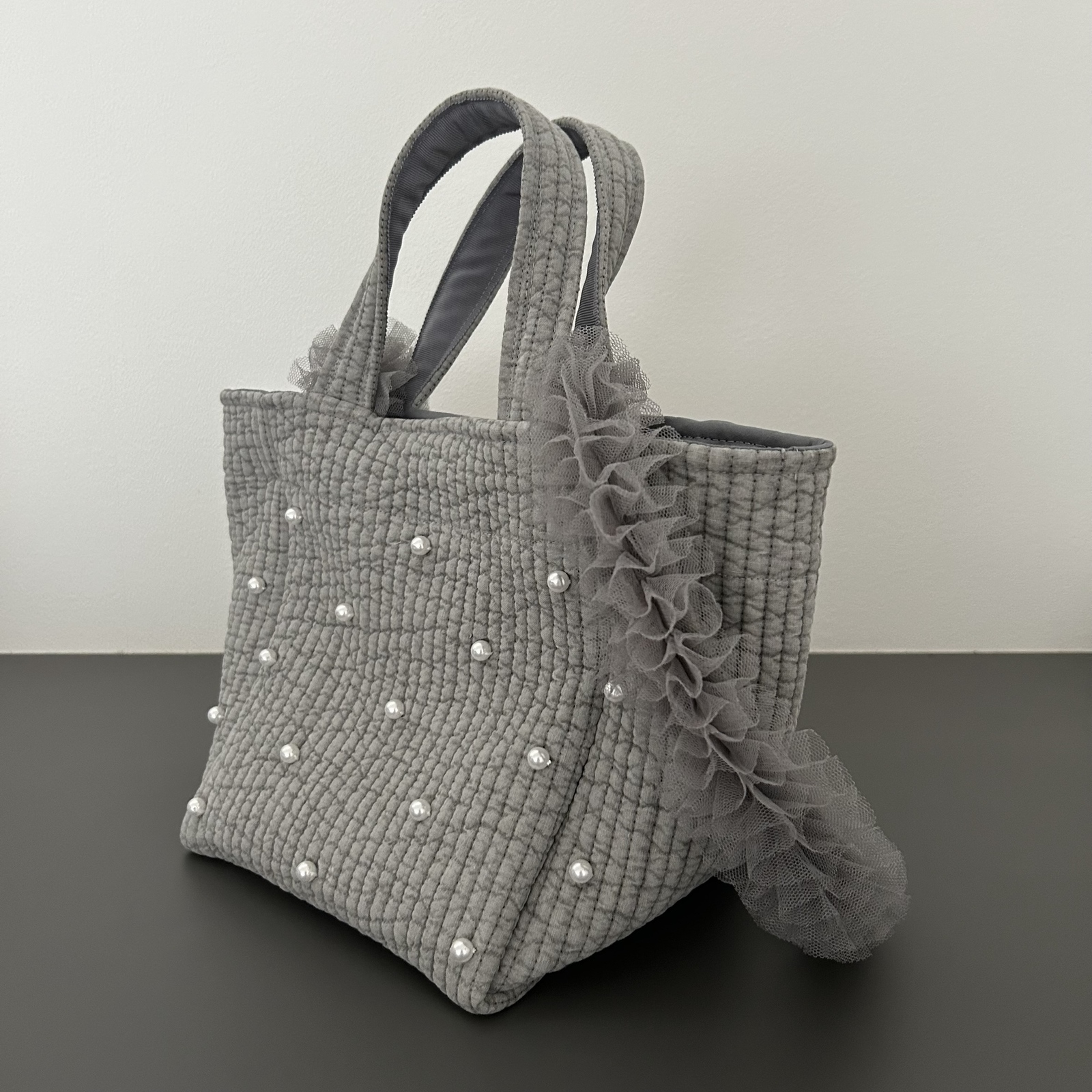 再入荷】チュール付きヌビバッグ - kikirara | minne byGMO