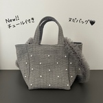 【NEW】チュール付きヌビバッグ