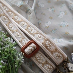 インド刺繍リボン使用　単品販売　ショルダーヒモ　25mm幅