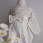 【即納】ベビー袴　淡色　おうちフォト　端午の節句　百日祝い　サイズ70〜80