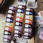 ★4月新入荷★[樂意Loidesign] [LY-216] 框框與手手(Frames & Hands) 紙ラベルステッカーシール(100枚入) 切り売り