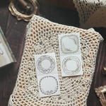 ★4月新入荷★[樂意Loidesign] [LY-213] 幸福花柄-蝴蝶結(Symbol of Happiness-Bowknot) コラージュ ラベルブック(2種類各50枚入)