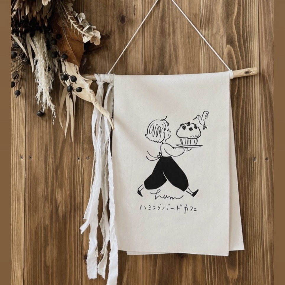 hico様　屋号タペストリー　布看板 屋号・ロゴお描きします】屋号 タペストリー 布看板 ショップ