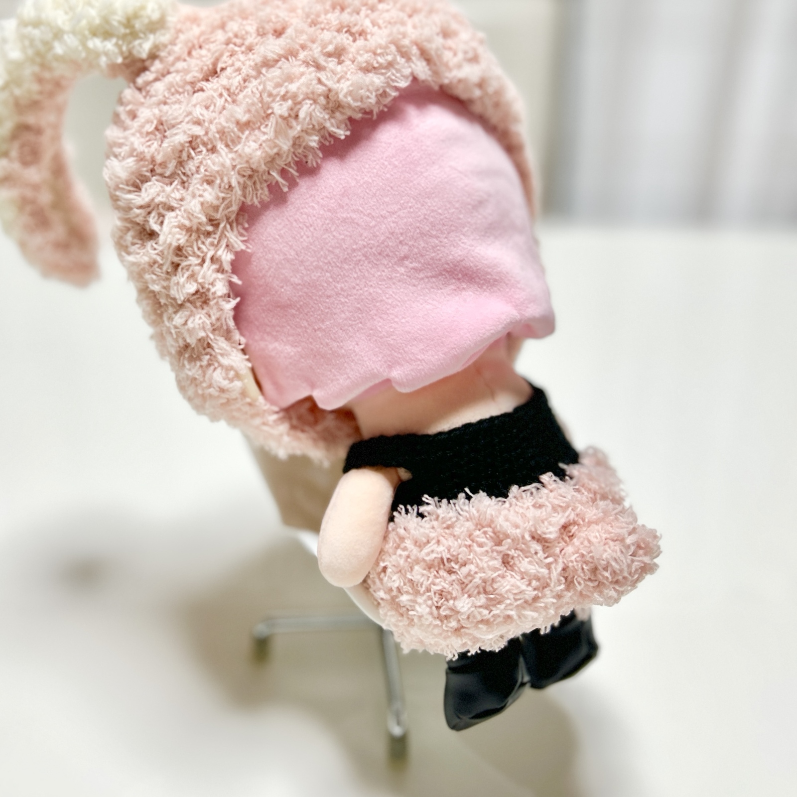 すのチルBIGぬいぐるみ ぶら下がらないシリーズ JK、帽子付うさぎ