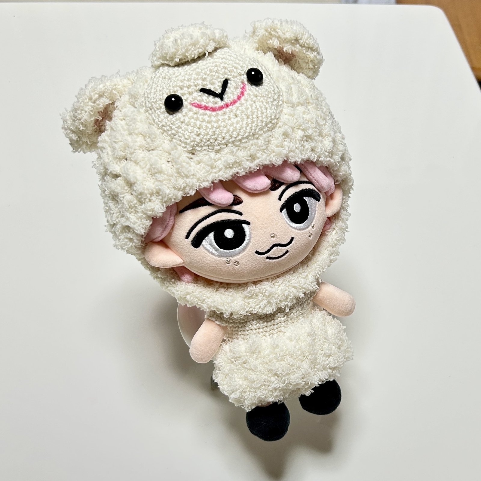 すのチルBIGぬいぐるみ ぶら下がらないシリーズ JK、帽子付ひつじ