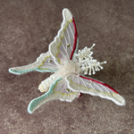 大水青brooch 