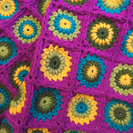  crochet blanket autumn