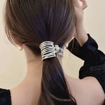 メタルロール☆バンスクリップ☆シルバーメタル☆select accessory