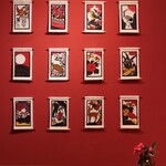 クロスステッチ図案のみ　花札　タペストリー