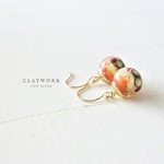 カップサラダのピアス／イヤリング