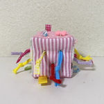 楽しい！ひっぱるBOX★布ボール★ベビーおもちゃ★ハンドメイド