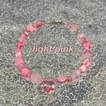“在庫整理の為超値下げ!!”【light pink】ビーズネックレス