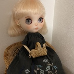 ミニチュア白樺かご