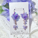 New ✿︎ 揺れる 紫陽花 ピアス/イヤリング