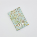 【再販】スリムサイズ！リバティ ウェットティッシュ 汗拭きシート 除菌シート  Wild Flowers ワイルドフラワーズ　ライトブルー地