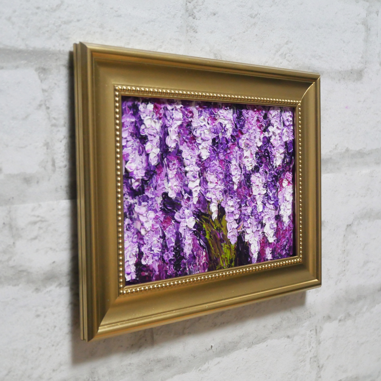 油絵 絵画【藤の花祭り】 | HIROSHI1990
