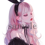 オリジナル人物ステッカー♡No.2223