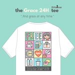 littleones イースター限定 “Grace 24H” Tee --Heb 4:16