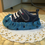 靴カバー☆ブルースター