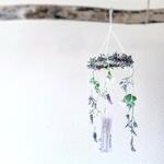 魔女の棲む森 ～ 空に咲いた紗漂 ～     dried-botanical wreath 【order】summer wreath